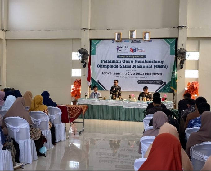 SMA IT Al Irsyad Al Islamiyyah Purwokerto Selenggarakan Pelatihan Guru Pembimbing OSN Bekerja Sama dengan Active Learning Club (ALC) Indonesia